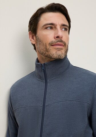 Man's World Zip-Up Hoodie in Blue
