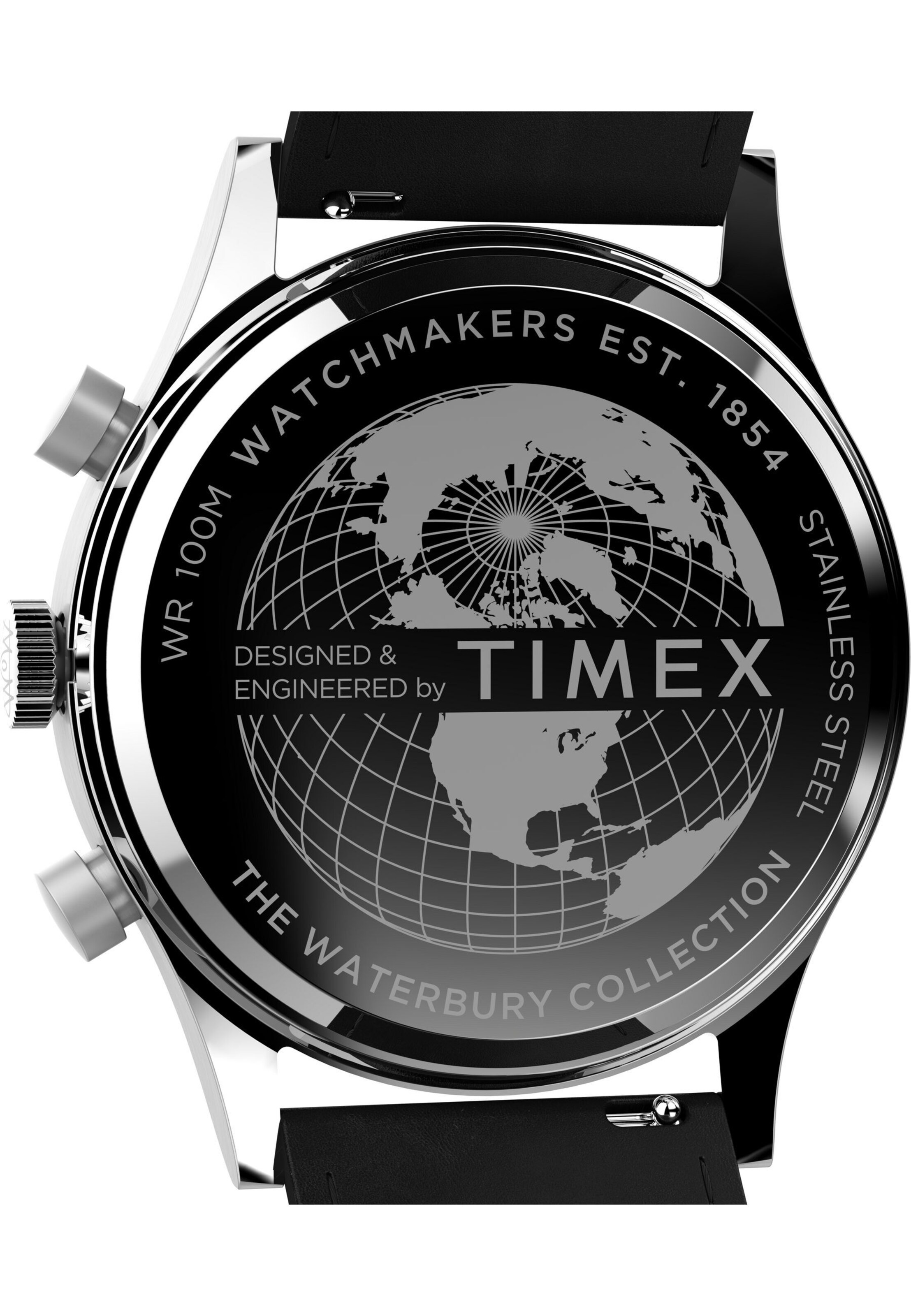 TIMEX Analoguhr in Schwarz