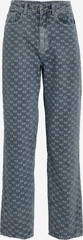 minus Regular Housut 'Sienne' värissä sininen: etupuoli