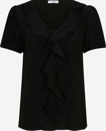 Wallis Petite - Blusa em preto: frente