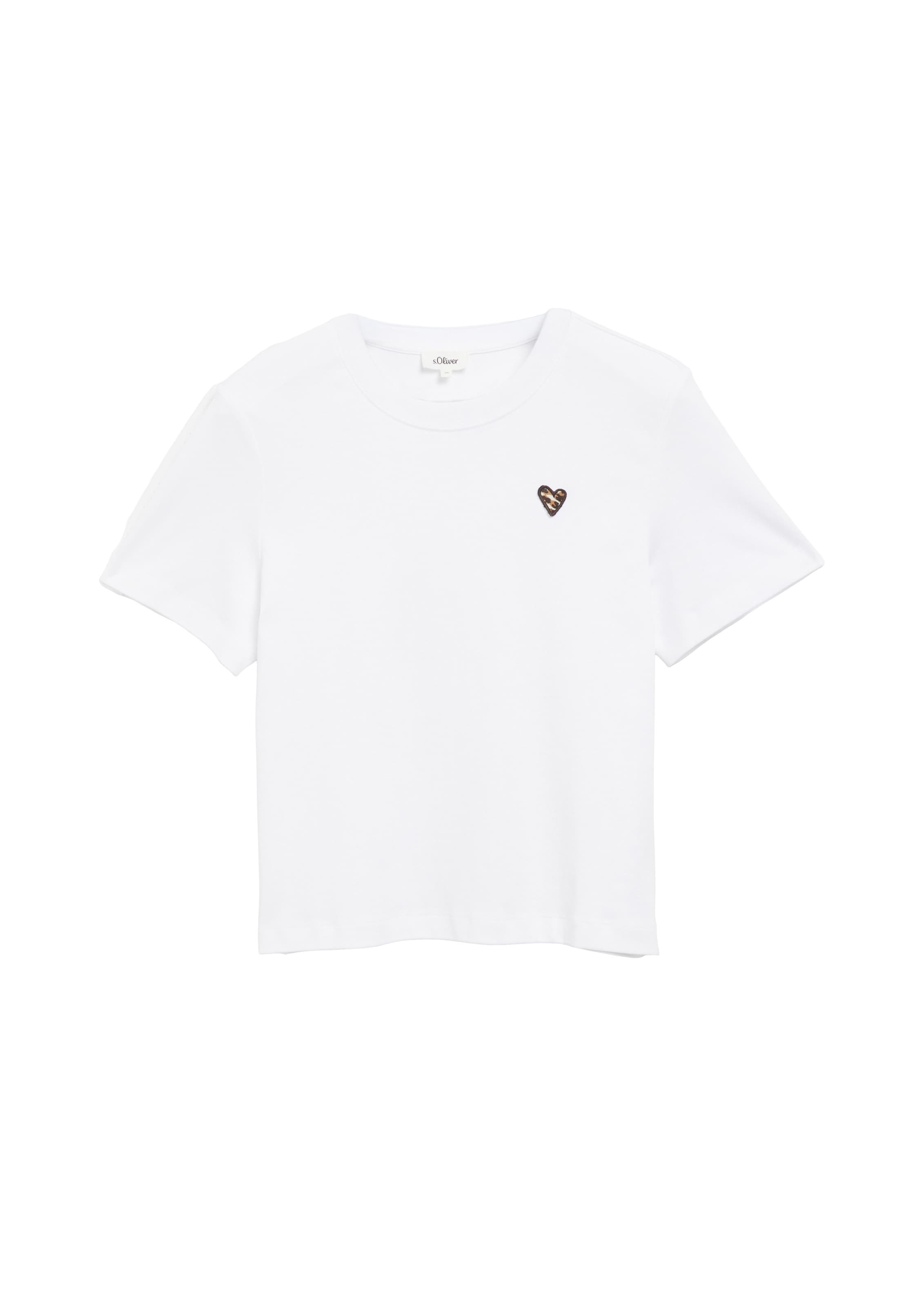 s.Oliver T-Shirt in Weiß: Vorderseite