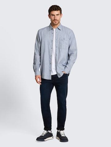 TOM TAILOR Regular Fit Hemd in Blau