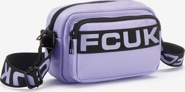 FCUK Crossbody Bag in Purple: front