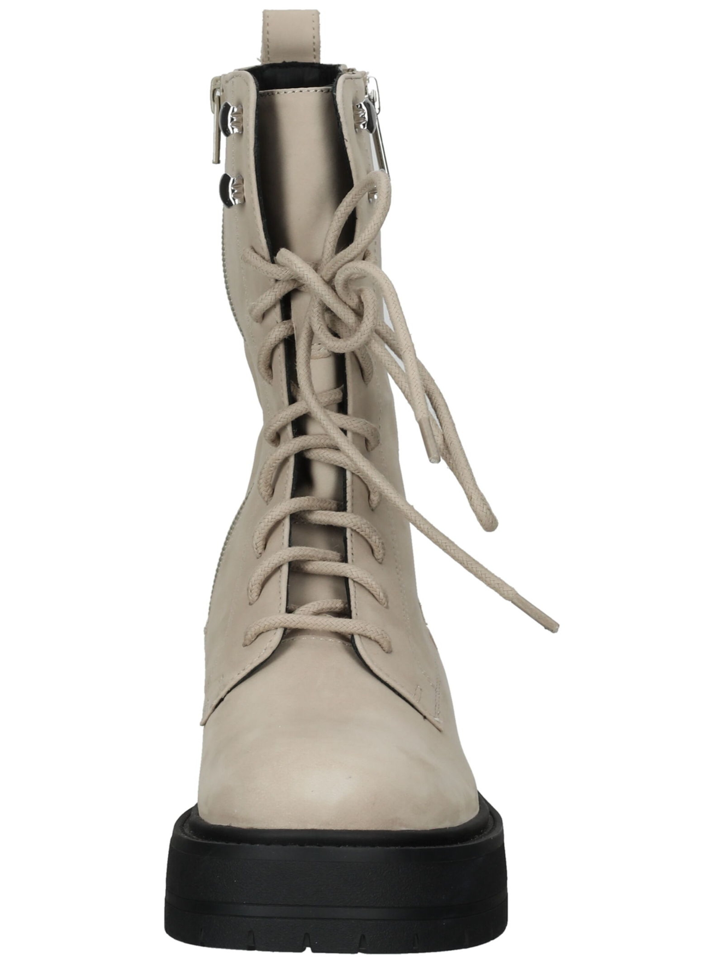 GEOX Schnürstiefelette in Beige