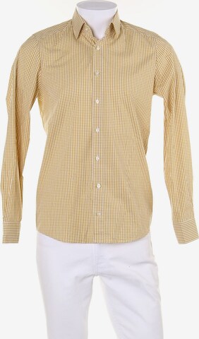 OLYMP Button Up Shirt in S in Yellow: front