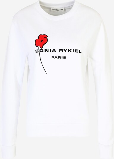 Sonia Rykiel Sweat-shirt 'YUMI' en rouge / noir / blanc, Vue avec produit