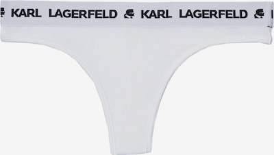 Siaurikės iš Karl Lagerfeld, spalva – juoda / balta, Prekių apžvalga