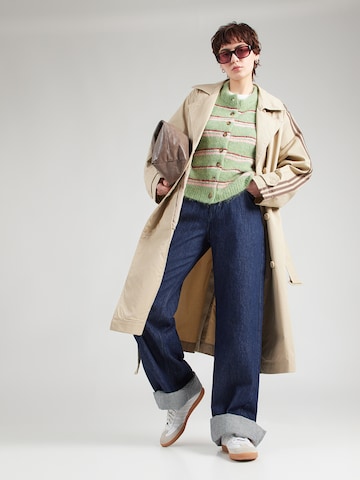 TOPSHOP Kardigan 'CARO' w kolorze zielony