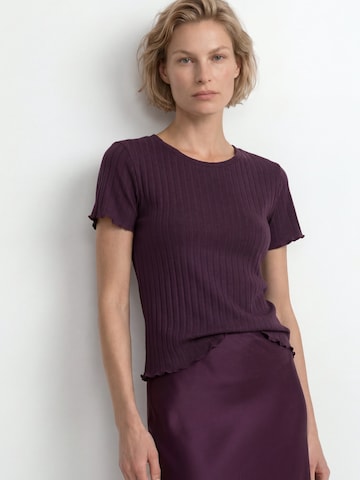 T-shirt Rich & Royal en violet : devant
