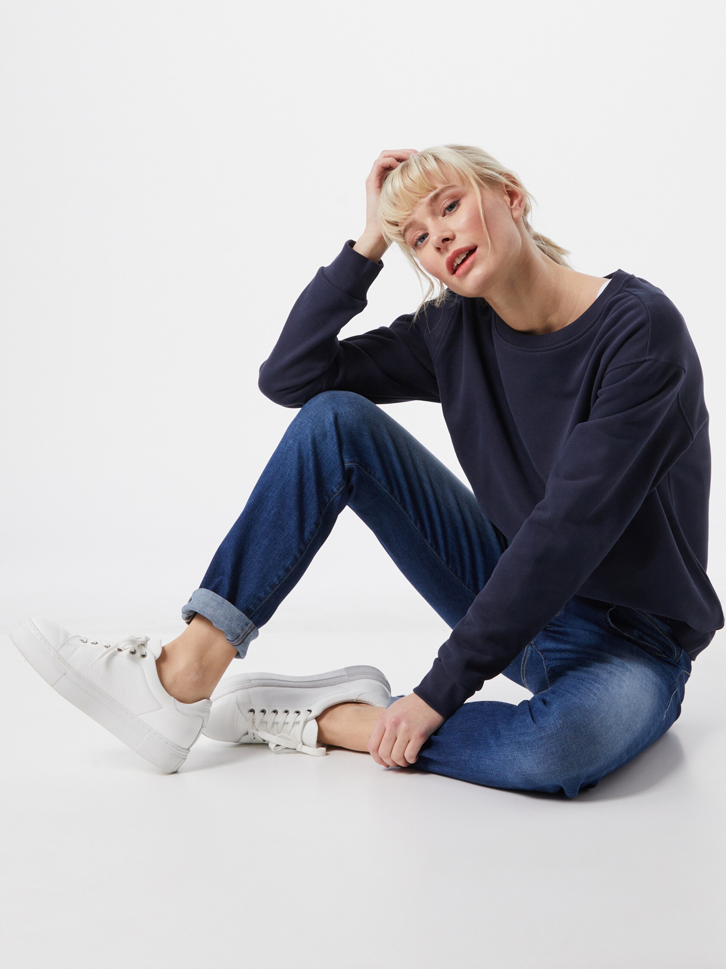 Frauen Jeans Herrlicher Jeans 'Pearl' in Dunkelblau - UF56984 Frauen Jeans Herrlicher Jeans 'Pearl' in Dunkelblau - UF56984