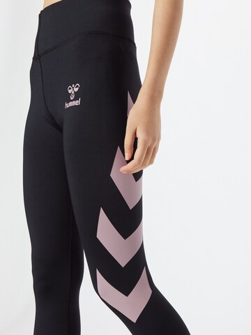 Hummel Skinny Sportsbukser 'Paris' i sort