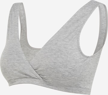 BOOB Regular Bra in Grey: front