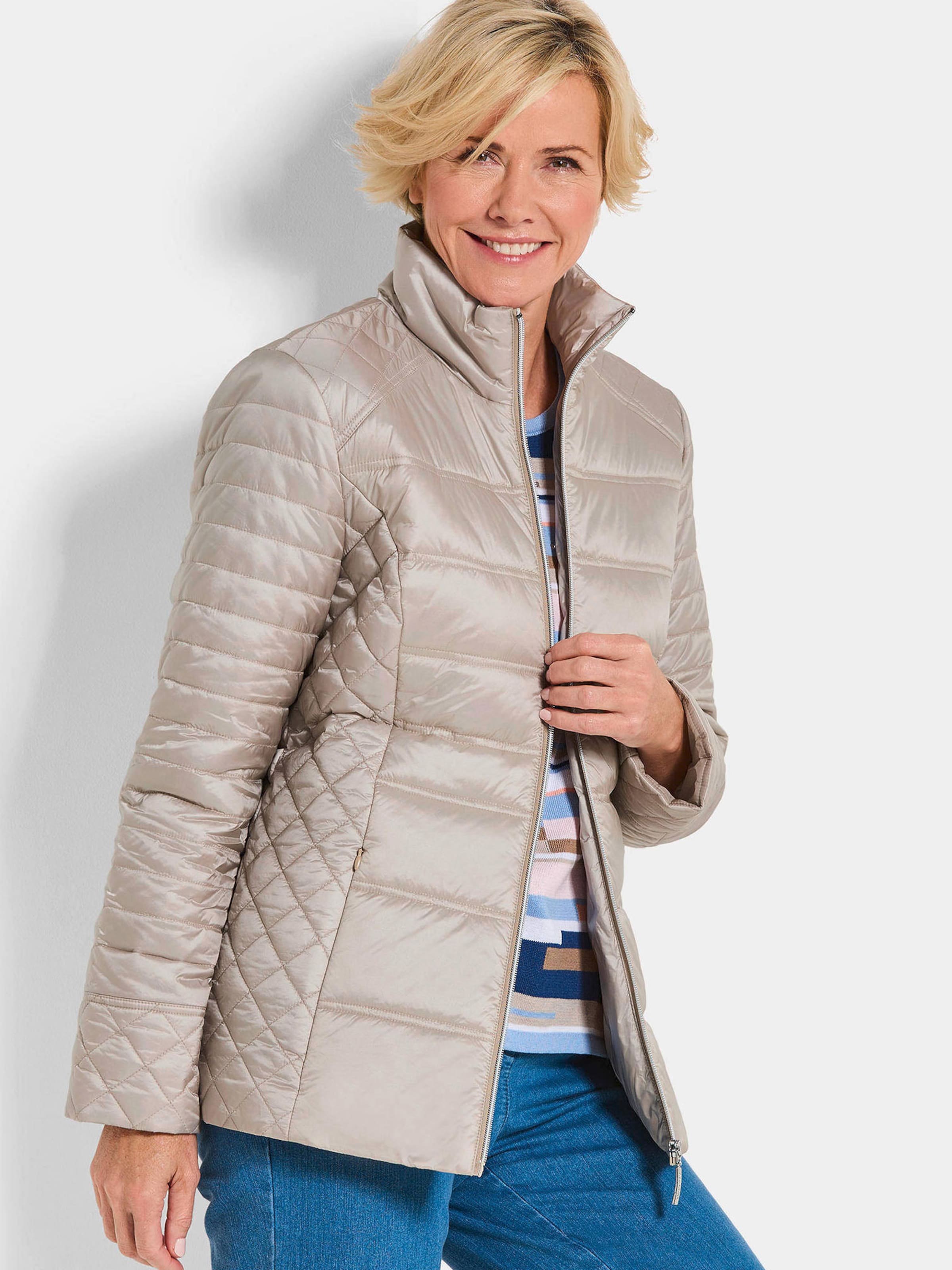 Goldner Tussenjas in Grijs