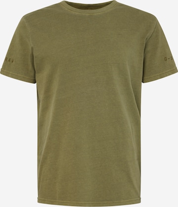 Tricou de la G-Star RAW pe verde: față