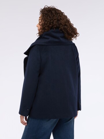 Fiorella Rubino Wintermantel in Blauw