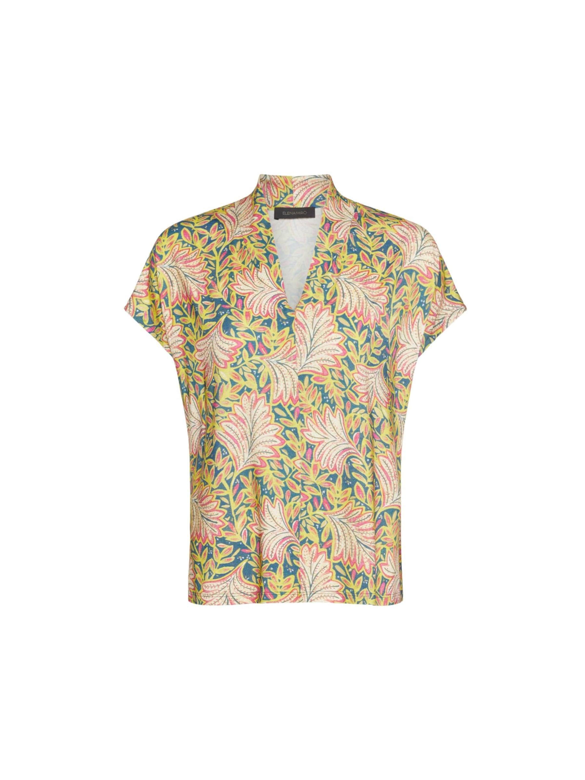 Elena Mirò Shirt in Gemengde kleuren: voorkant
