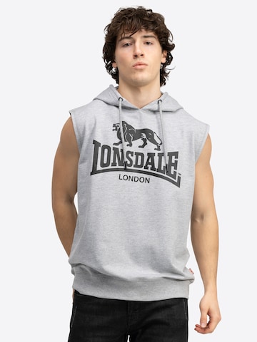 LONSDALE Sweatshirt 'Bignor' i grå: forside