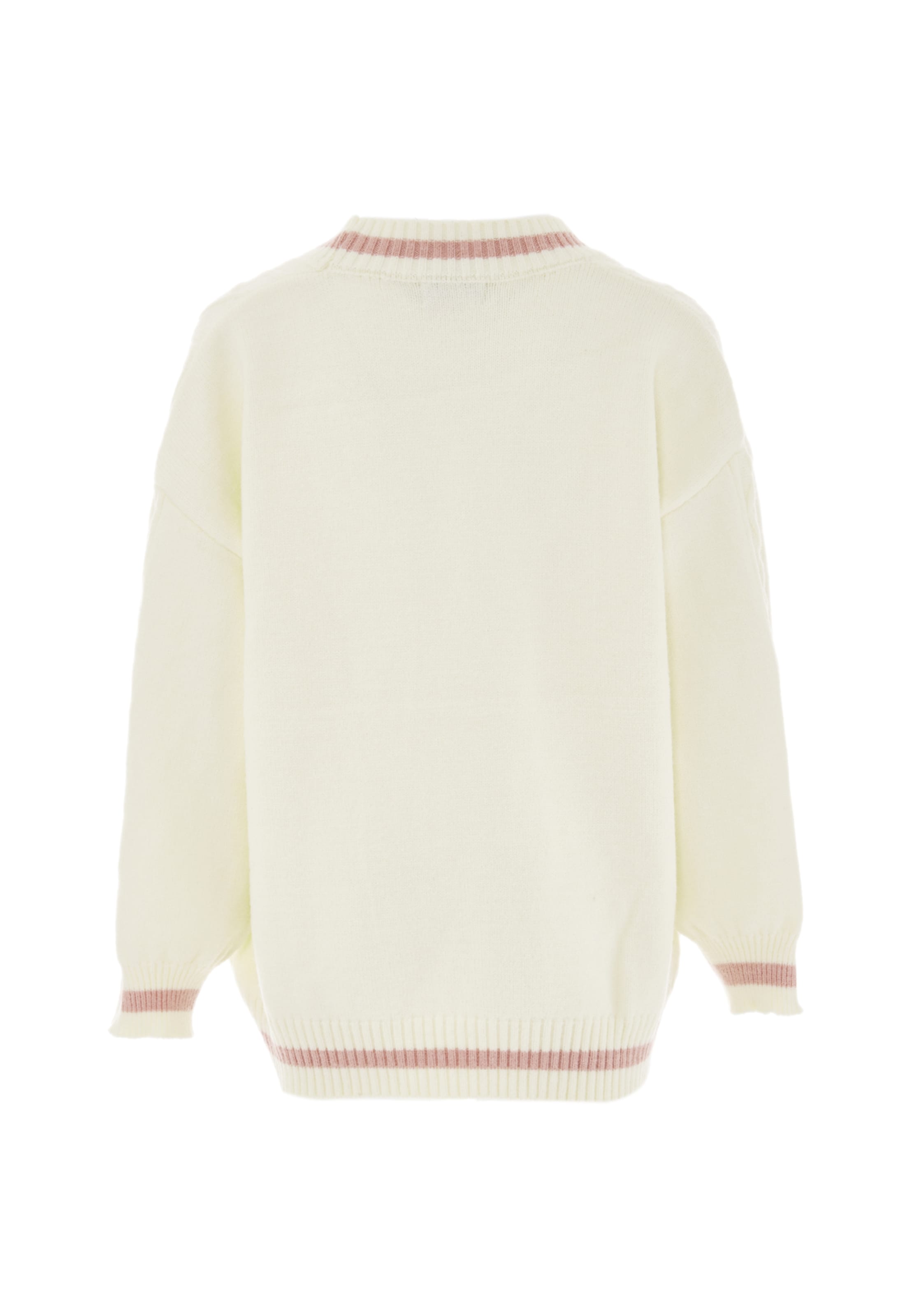 IMMY - Casaco de malha em branco