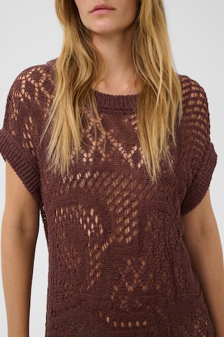 SOAKED IN LUXURY - Vestido 'SLBarb' em castanho