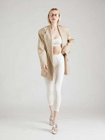 Noa Noa - Skinny Leggings 'Alma' em branco