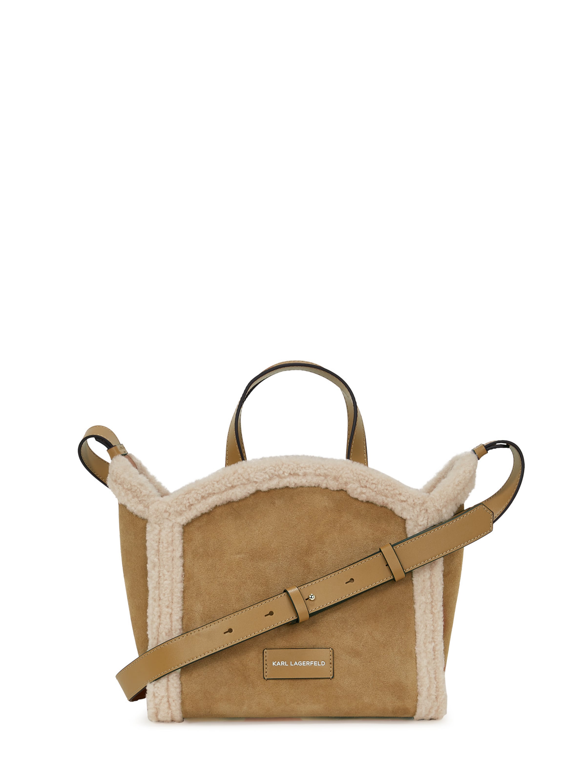 Poche ventrale Karl Lagerfeld en beige