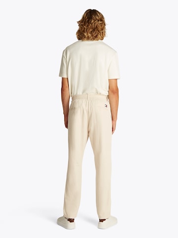 Tommy Jeans Regular Chino trousers 'ISAAC' in Beige