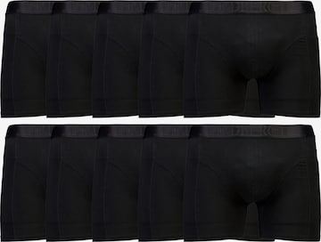 Boxers Lindbergh en noir : devant