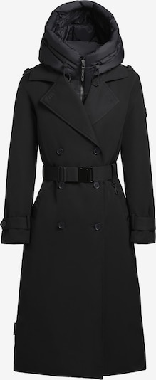 Žieminis paltas 'Elena-YM' iš khujo, spalva – juoda, Prekių apžvalga