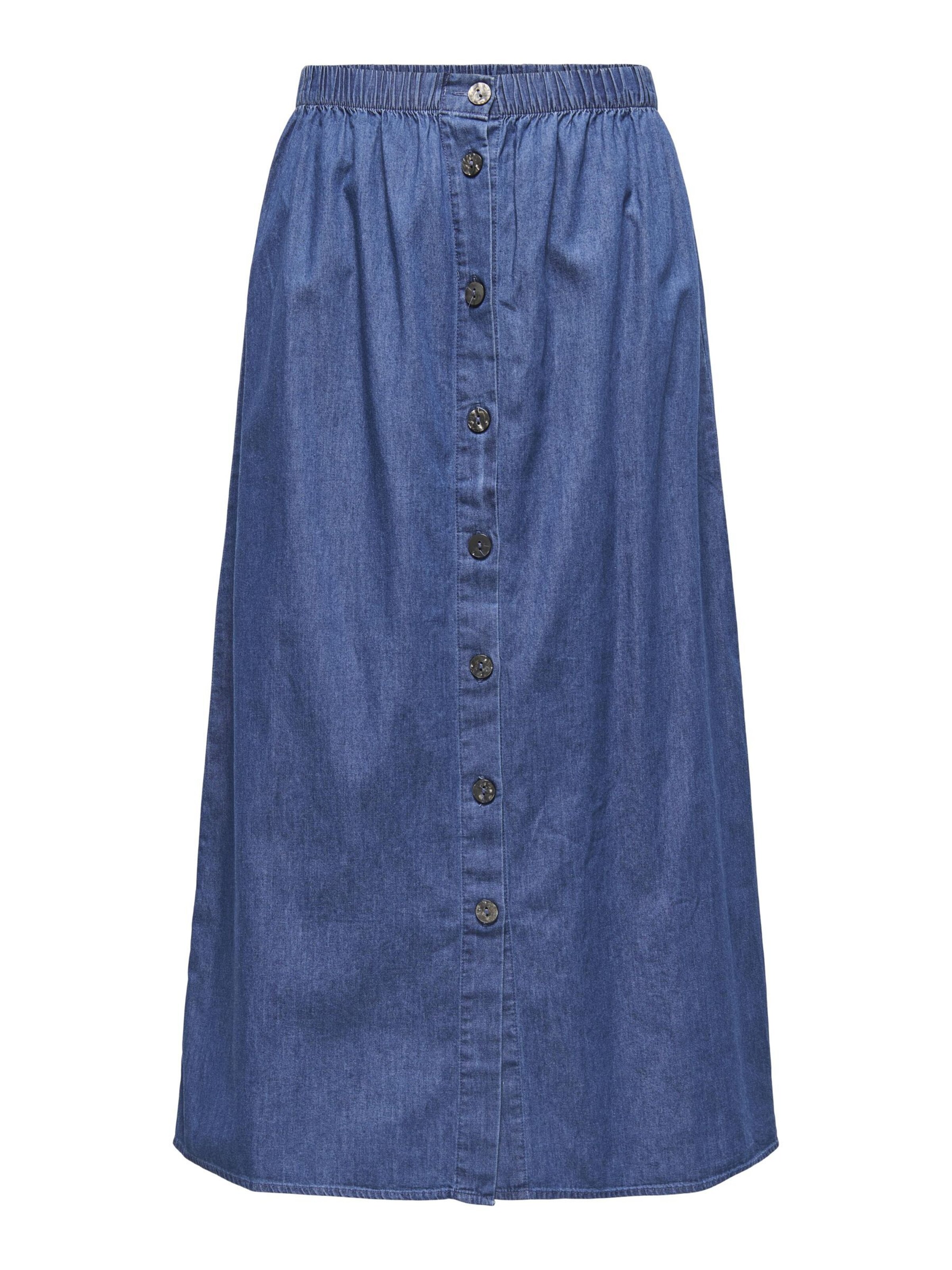 ONLY - Falda 'ONLNova' en azul: frente