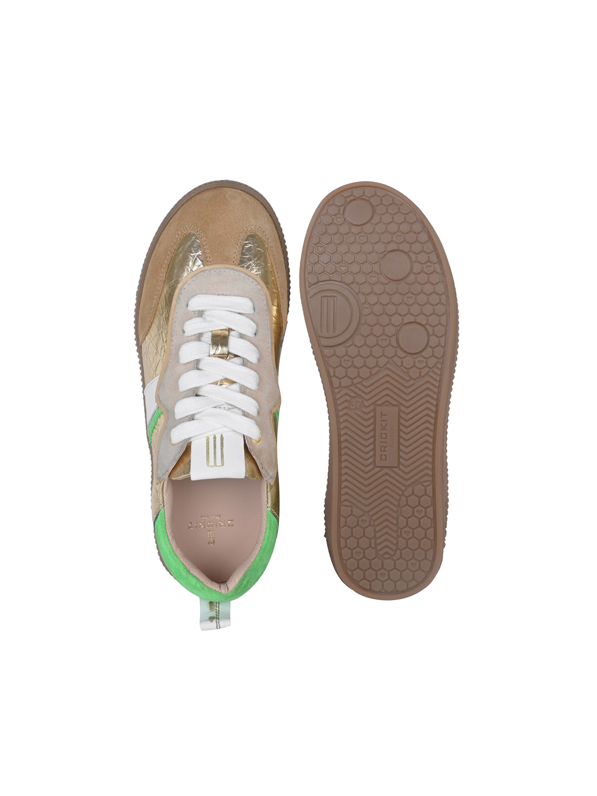 Crickit Sneakers 'RONJA' in Gold