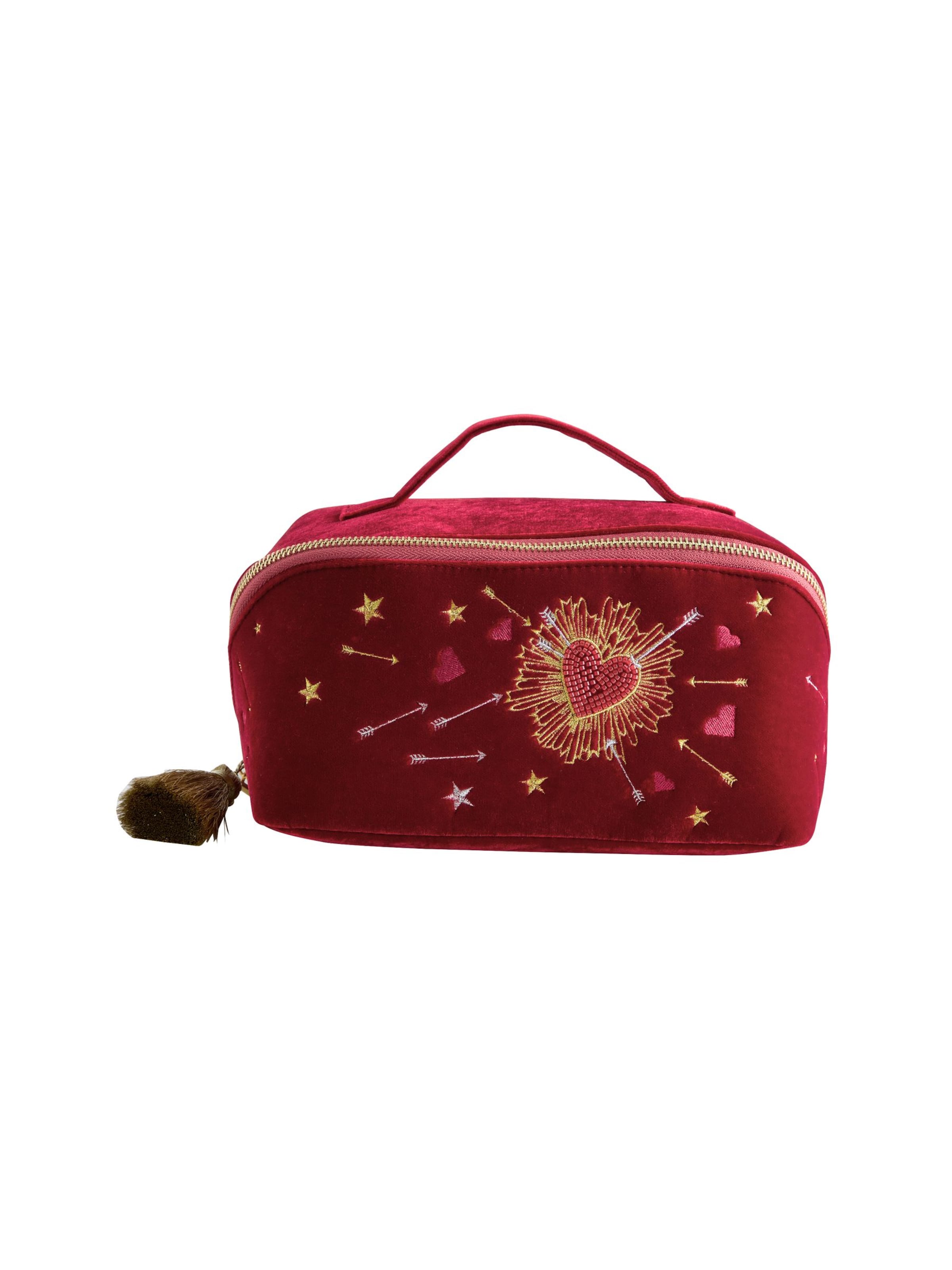 Rockett St George Toilettilaukku värissä punainen: etupuoli