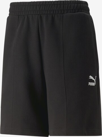PUMA Regular Pants 'Classics Pintuck 8' in Black