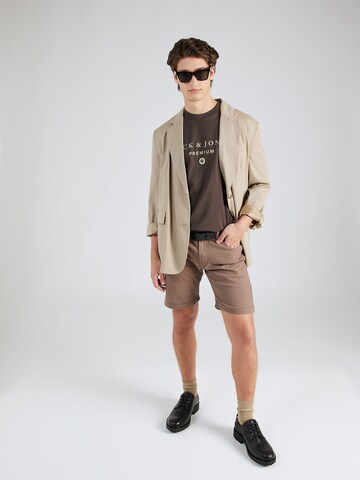 regular Pantaloni 'RICK' di JACK & JONES in marrone