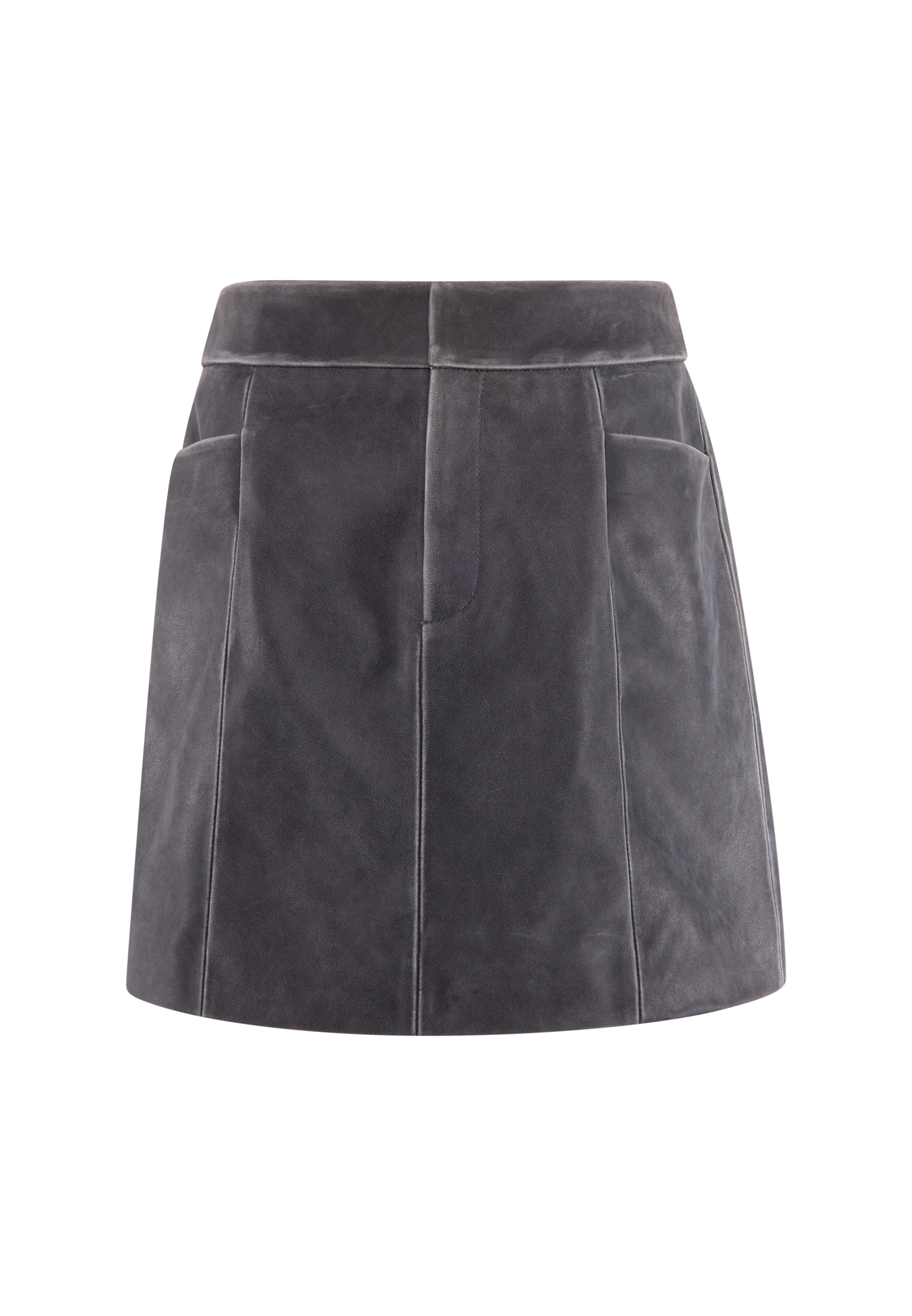 DreiMaster PREMIUM - Falda en gris: frente
