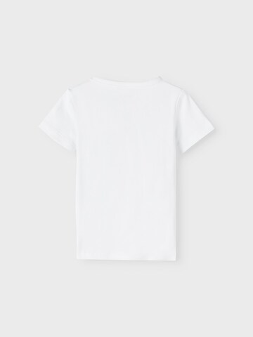 NAME IT T-Shirt 'JUDAS' in Weiß