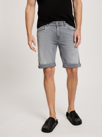 CROSS JEANS Regular Jeans 'Leom' in Grey: front
