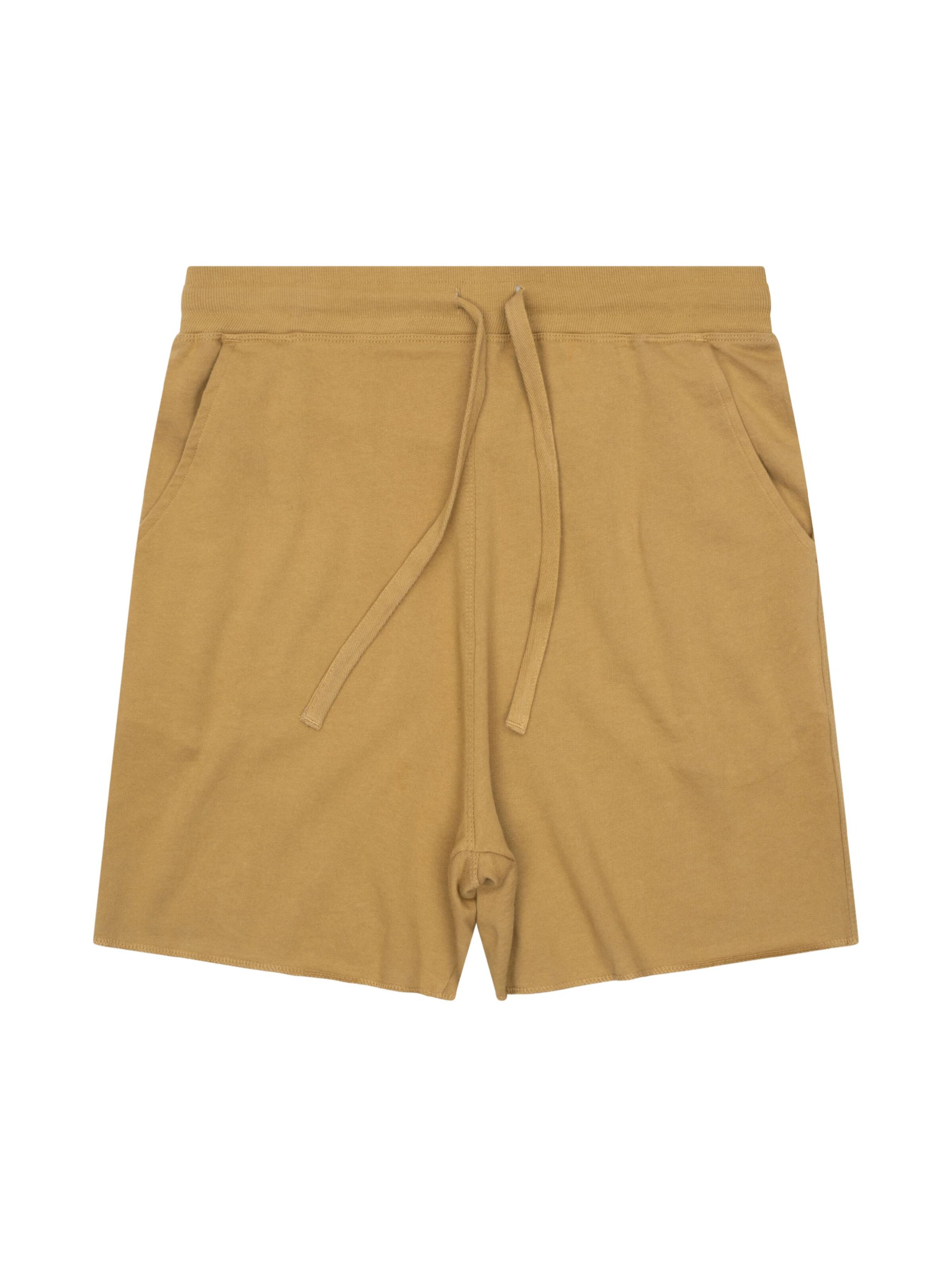 Pyjama court 'Terry' LDB en beige : devant