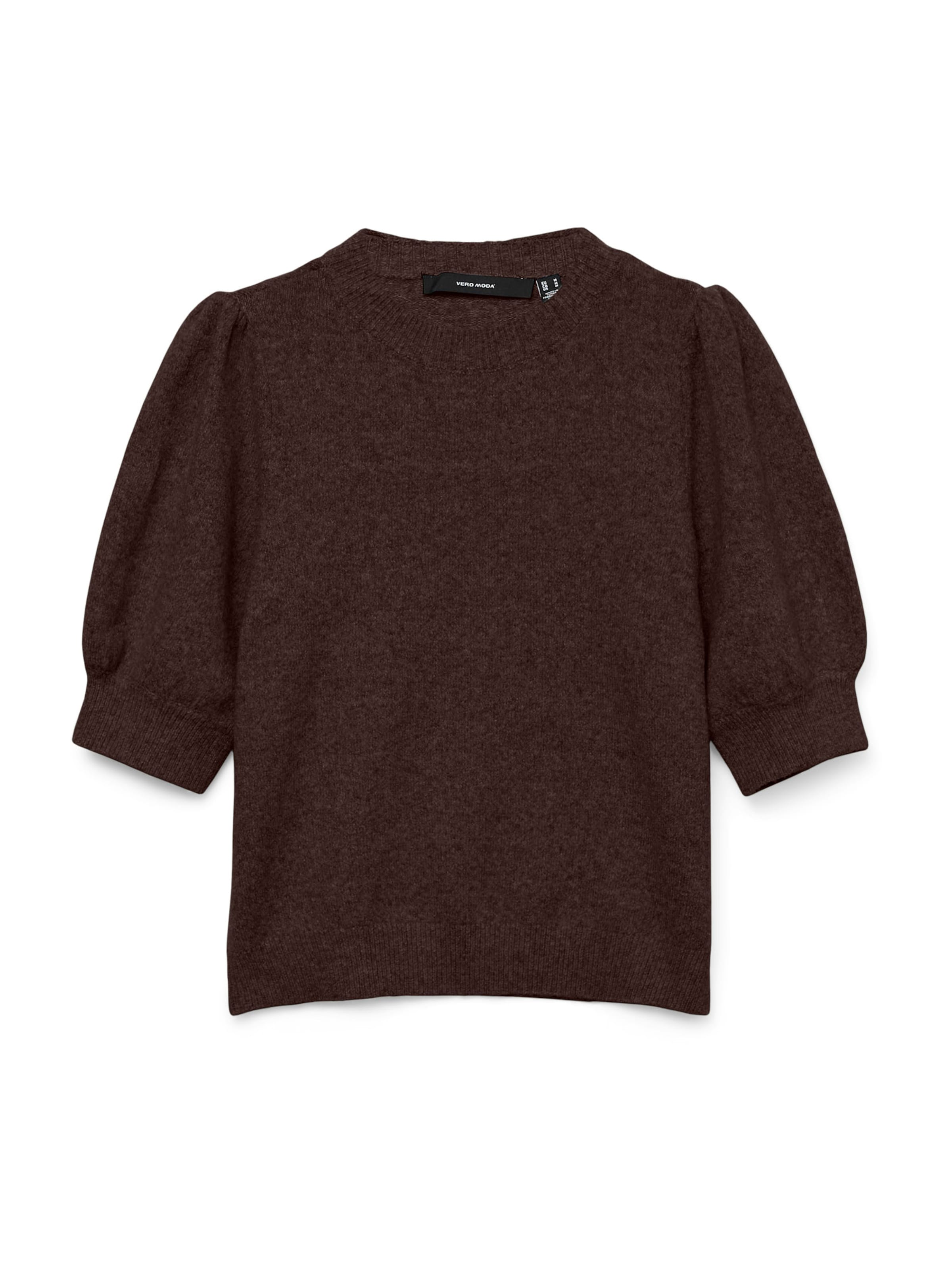 Pull-over 'VMDOFFY' VERO MODA en marron : devant
