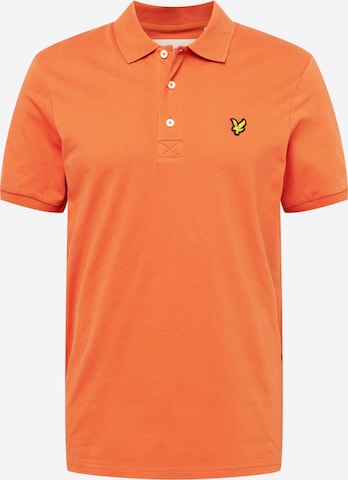 Lyle & Scott Tričko – oranžová: přední strana