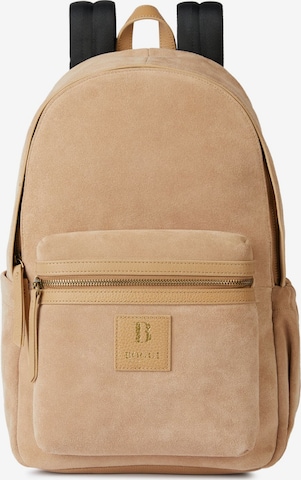 Boggi Milano Backpack in Brown: front