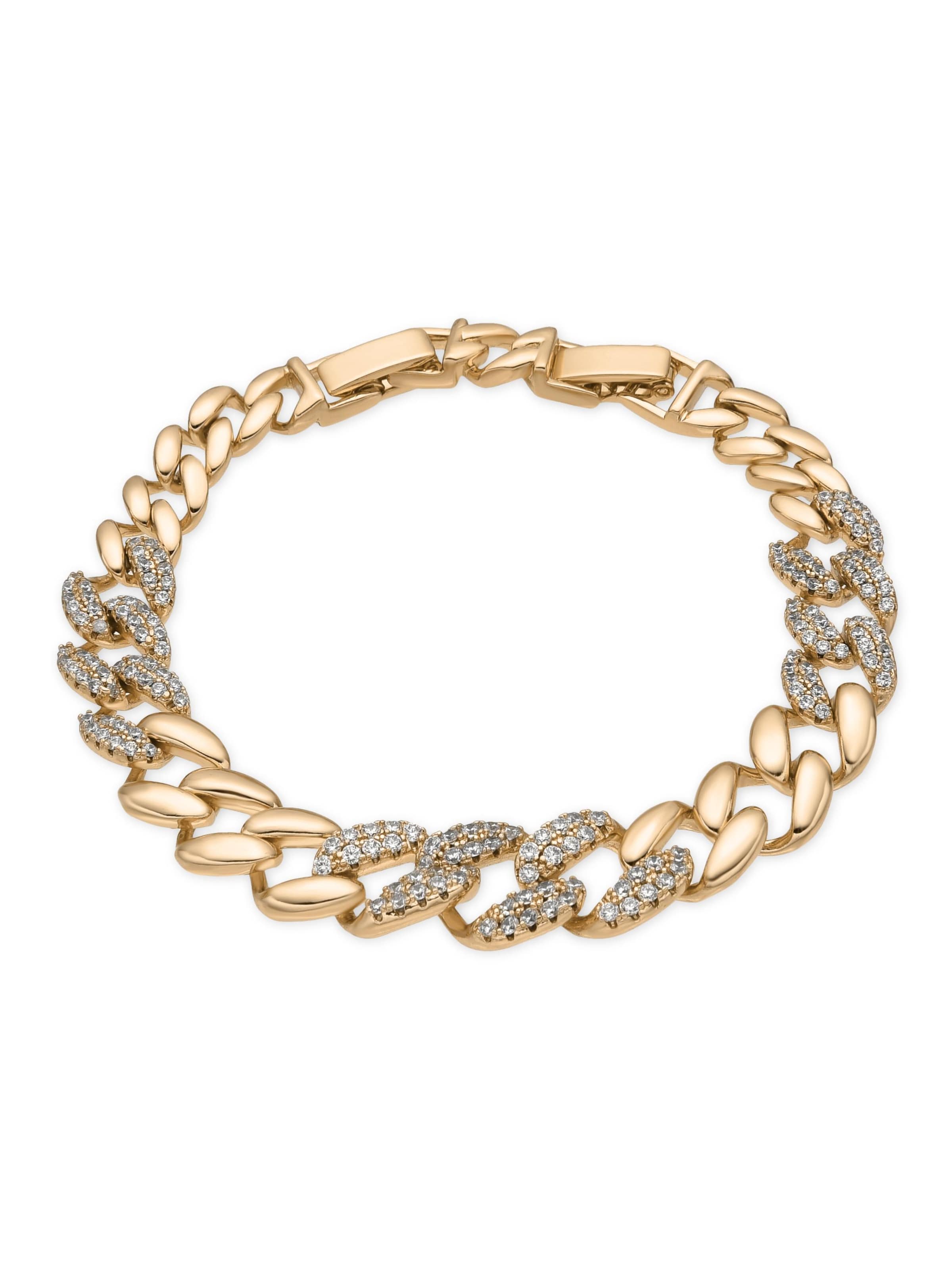 Luxenter Bracelet 'Silda' in Gold: front