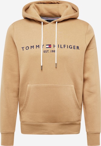 TOMMY HILFIGER - Sudadera en verde: frente