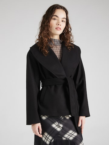 VERO MODA Ανοιξιάτικο και φθινοπωρινό παλτό 'ANNE BERGEN' σε μαύρο: μπροστά