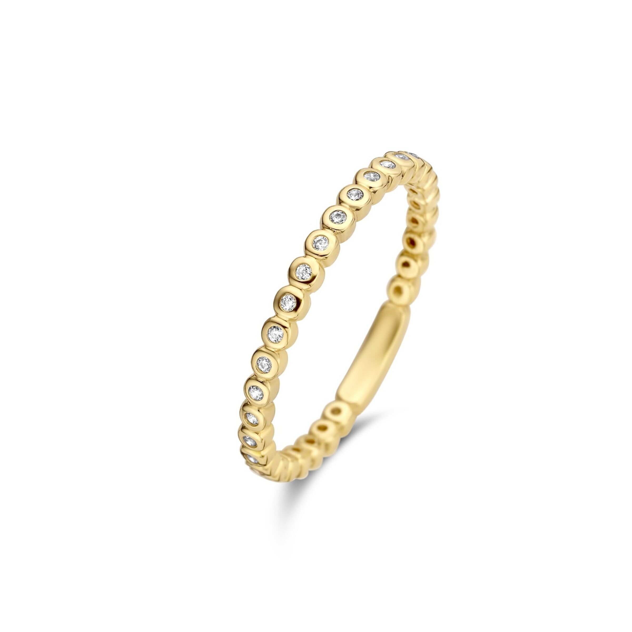 Isabel Bernard Ring in Gold: front