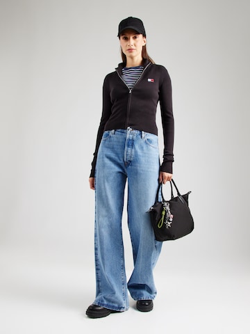 Tommy Jeans Gebreid vest in Zwart
