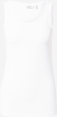 b.young Top 'Lane' in White: front