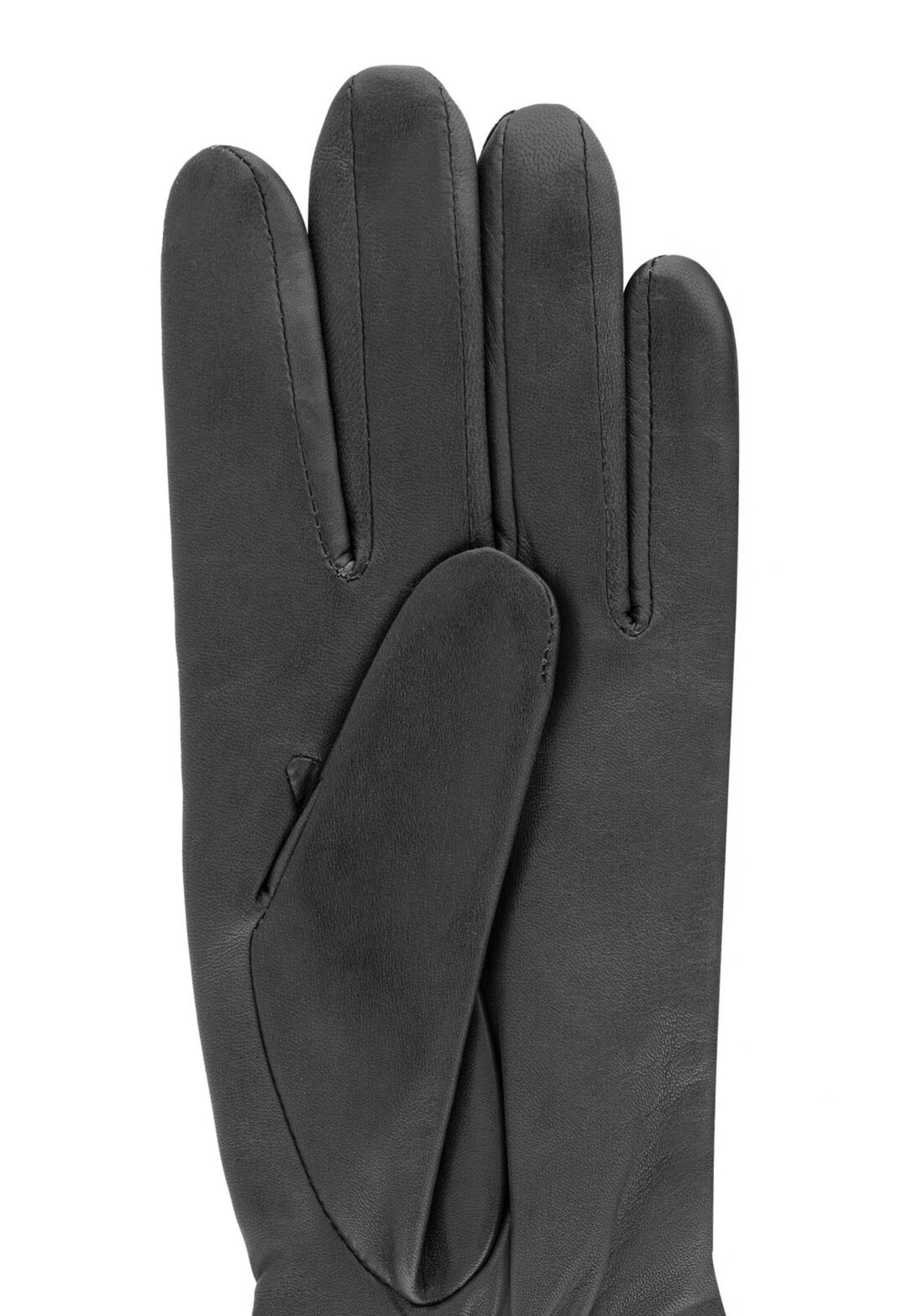 Roeckl Lederhandschuhe 'ANTWERPEN PLAIN' in Grau