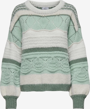 ONLY Sweater 'ONLADINA' in Green: front