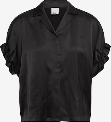 ICHI Bluse 'IHLETTA' in Schwarz: Vorderseite