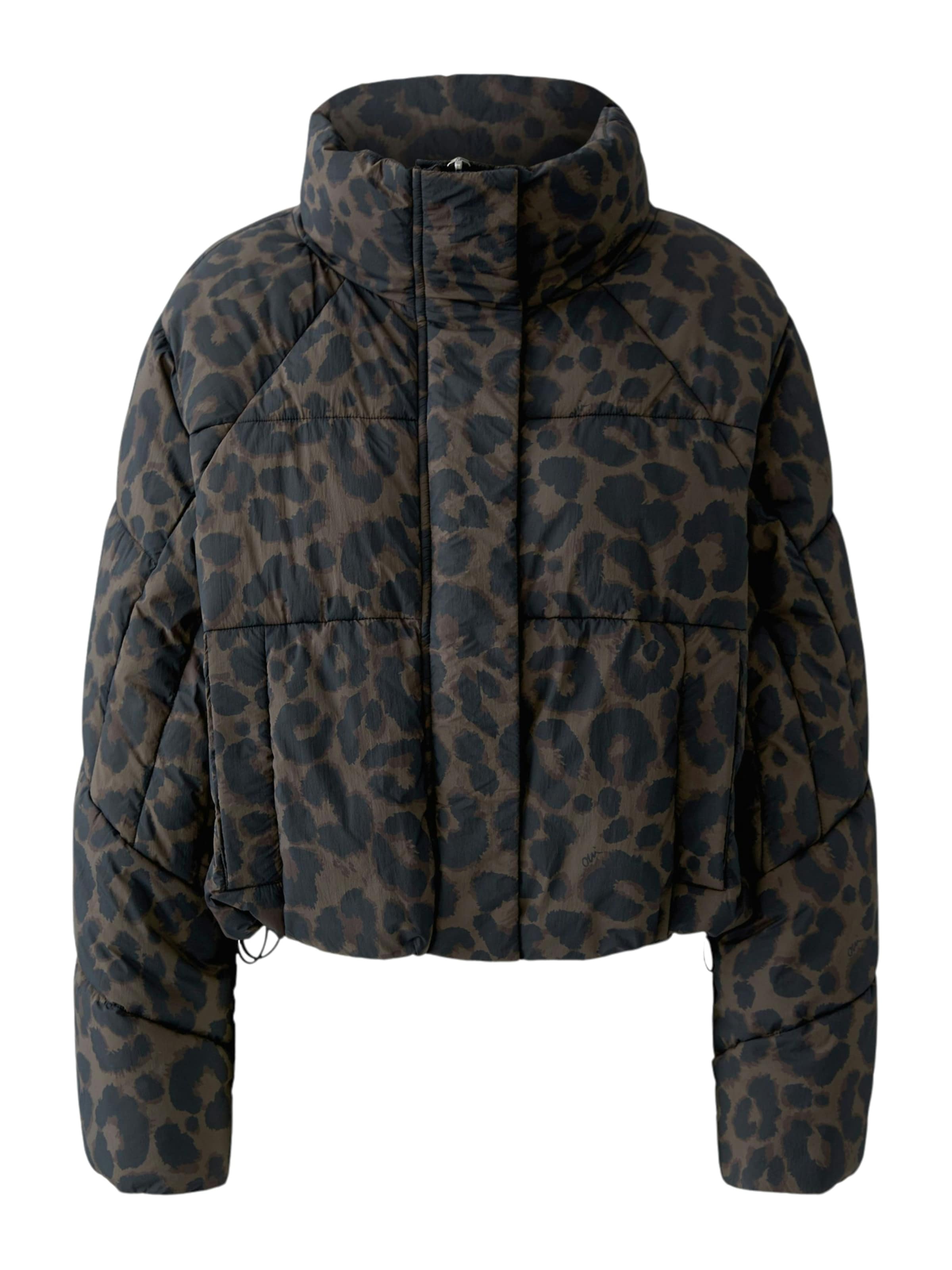Veste mi-saison OUI en marron : devant